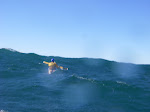 Doug Van Doren in his Betsie Bay Valkyrie climbing the face of a sizeable swell on Lake Michigan. http://keithwikle.com
