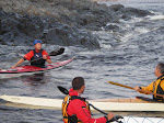 Swapping stories telling lies already!!!

The three e's of kayak surfing, exaggeration, elaboration, and enjoyment!!!

Keithwikle.com