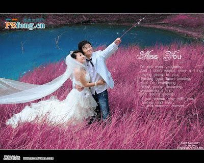 Photoshop打造完美的婚纱艺术照