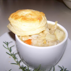 Barley Soup With Potatoes and Carrots