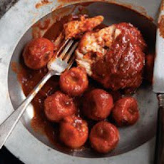 Yellow Mole with Masa Dumplings (Mole Amarillito con Chochoyotes) from 'Pati's Mexican Table'