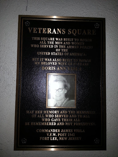 Veterans Square Plaque 