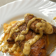 Applejack Cream Sauce for Meats