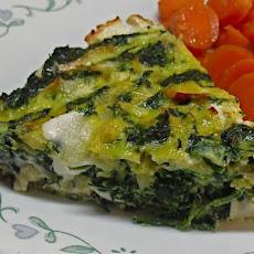 Crustless Spinach Quiche