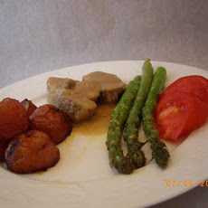 Pork Tenderloin à La Normande