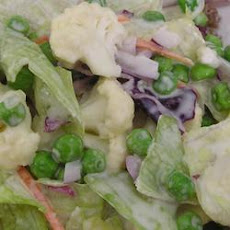 Cauliflower Lettuce Salad