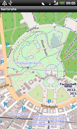 【免費旅遊App】Karlsruhe Street Map-APP點子