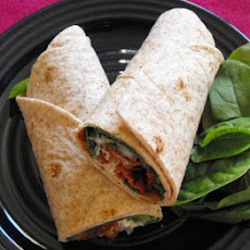 Easy Spinach Wraps