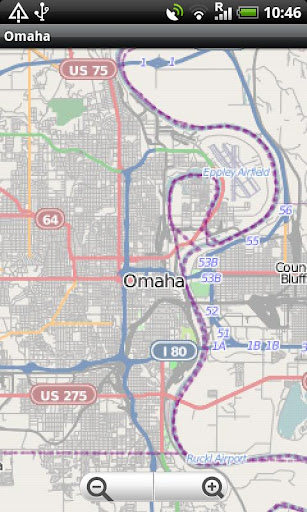 Omaha Street Map