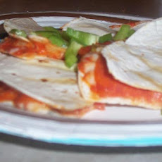 Grilled Pizza Wraps