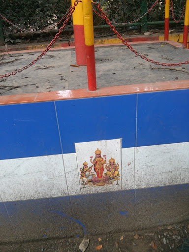 Devi- Ganesh Flag Post
