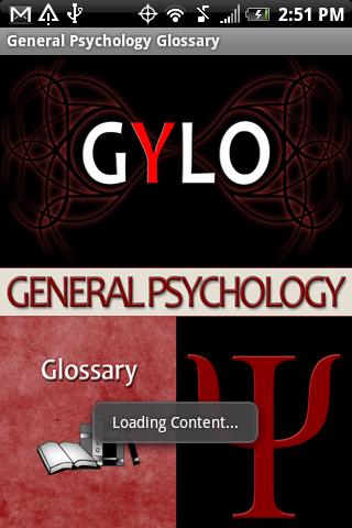 General Psychology Glossary