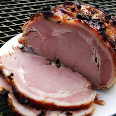 Apricot or Plum-Spiced Glazed Ham