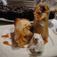 Mexican Tortilla Apple Strudel