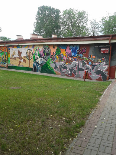 Graffiti with Mosaic