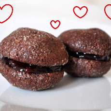 Chocolate Raspberry Baci di Dama