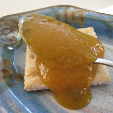 Peach Butter with Lemon Verbena