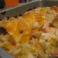 Salmon Macaroni Bake