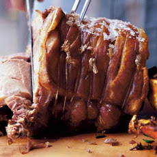 Slow-Roasted Pork Shoulder with Stuffed Squash Recipe