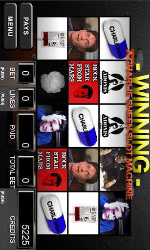 Winning - A Charlie Sheen Slot