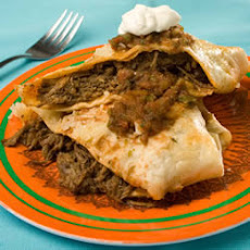 Shredded Beef Chimichangas