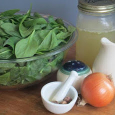 Creamed Fresh Spinach