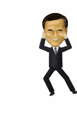 Dancing Mitt Romney