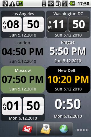 World Clock Widget