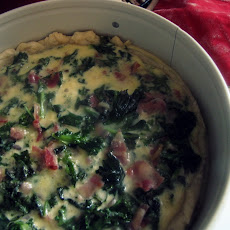 Pancetta and Kale Quiche
