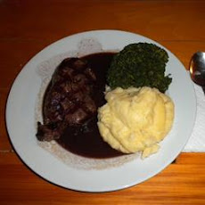 Red Wine Reduction Steak Sauce
