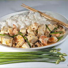 Mapo Tofu With Shrimp Japanese-Sichuan Style