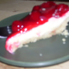 Almond Crusted Cherry Cream Pie