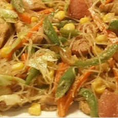 Rice Noodles (Bihon) Guisado