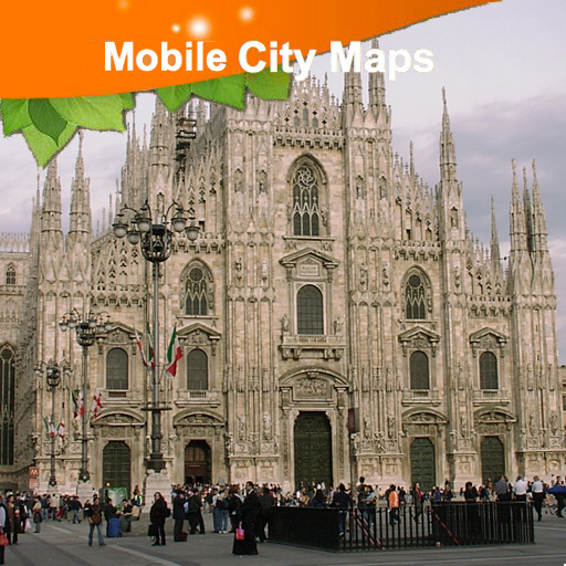 Milan Street Map LOGO-APP點子