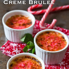 Peppermint Creme Brulee
