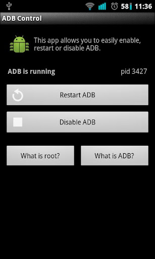 ADB Control for Root Users