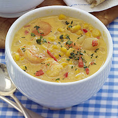 Corn Chowder with Shrimp
