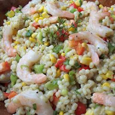 Barley, Shrimp, and Corn Salad