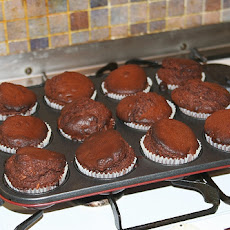Low Fat Dark Chocolate Muffins