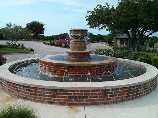 Hackberry County Club Fountain