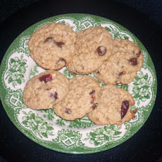 Banana Oatmeal Cookies (With a 'trail Mix' Variation)