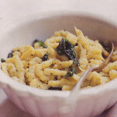 Herbed Spaetzle and Spinach