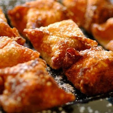 Spicy Chicken and Cilantro Wontons