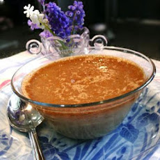 Almond Red Tea Custard