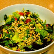 Summer Chopped Salad with Creole Mustard Dressing