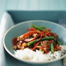Pork and Green-Bean Stir-Fry