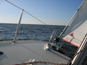 Morgens 7.15 auf dem IJsselmeer