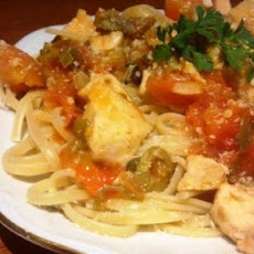 Quick Chicken Puttanesca