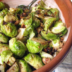 Roasted Brussels Sprouts With Hazelnut Brown Butter