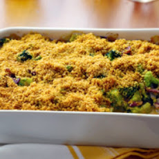 Cheesy Broccoli Bacon Casserole